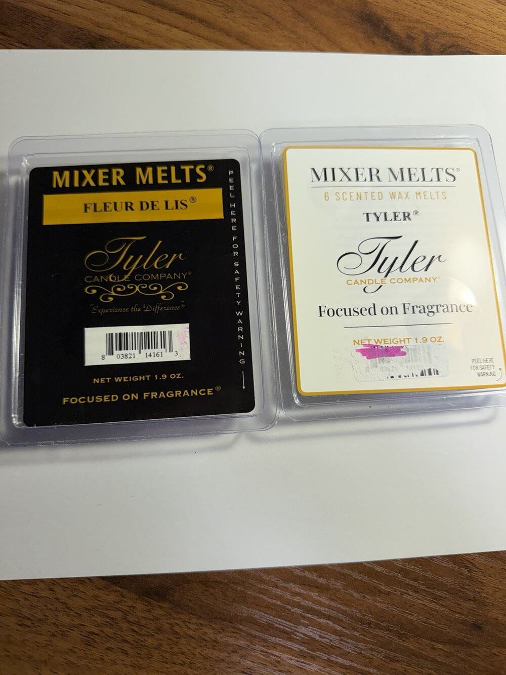Tyler Candle Mixer Melts - Fleur De Lis pack and Tyler pack